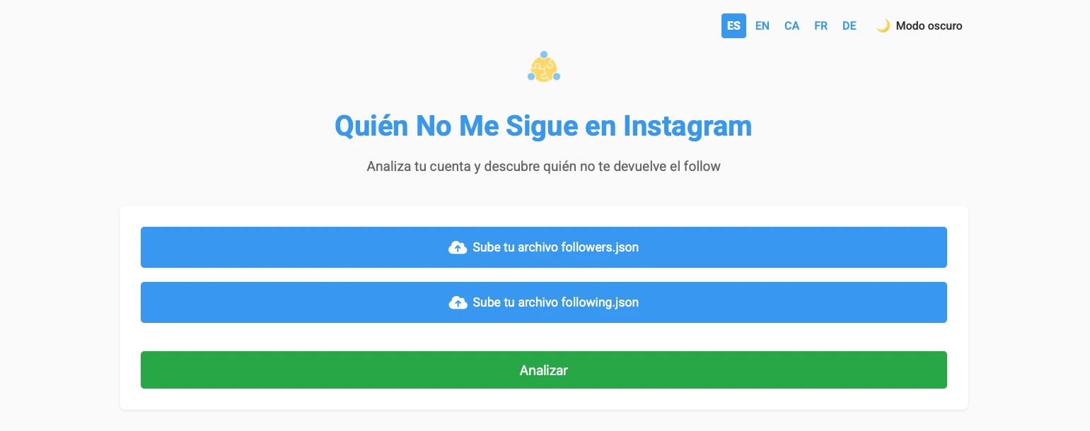 Solució Digital per a l'Anàlisi de Seguidors a Instagram: NomeSigueApp